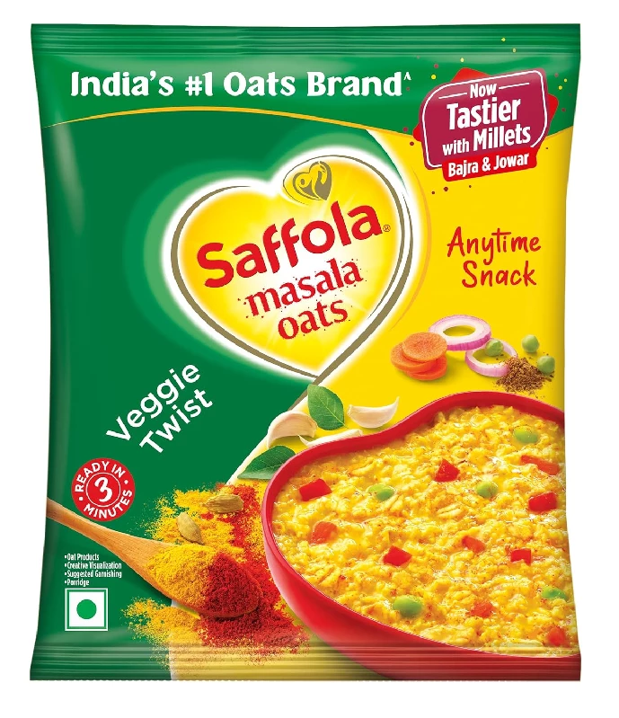 Saffola Masala Oats, 38 g-1.webp